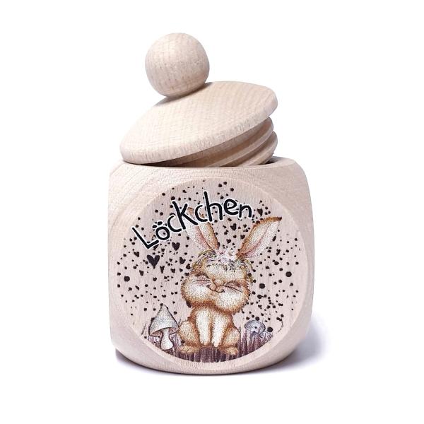 Hase Mädchen Löckchen